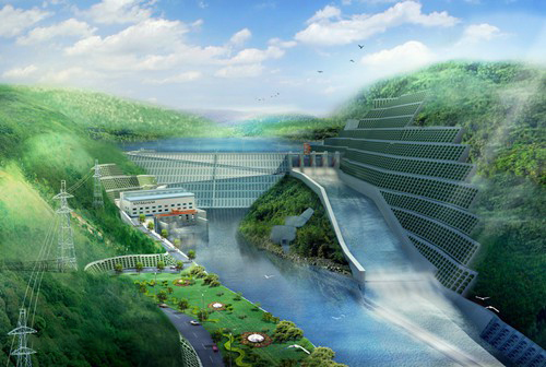 大方老挝南塔河1号水电站项目